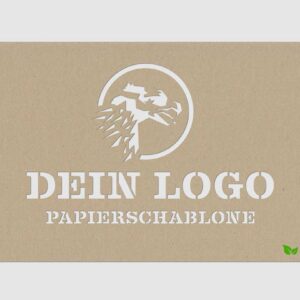 Papierschablone Logo