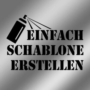 Einfache Schablone Erstellen Textschablone Stencil Bold