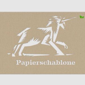 Papierschablone Bild